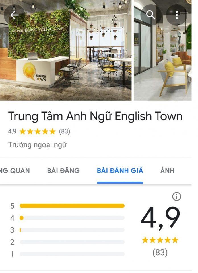 Đánh giá trên Google (ảnh: BlogAnChoi)