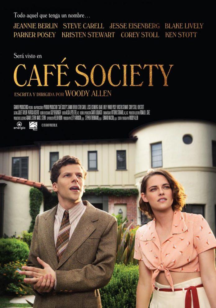 Poster phim Café Society - Giới Thượng Lưu/Cuộc Tình Chốn Phồn Hoa (Ảnh: Internet)