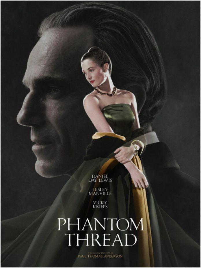 Poster phim Phantom Thread - Bóng Ma Sợi Chỉ (Ảnh: Internet)
