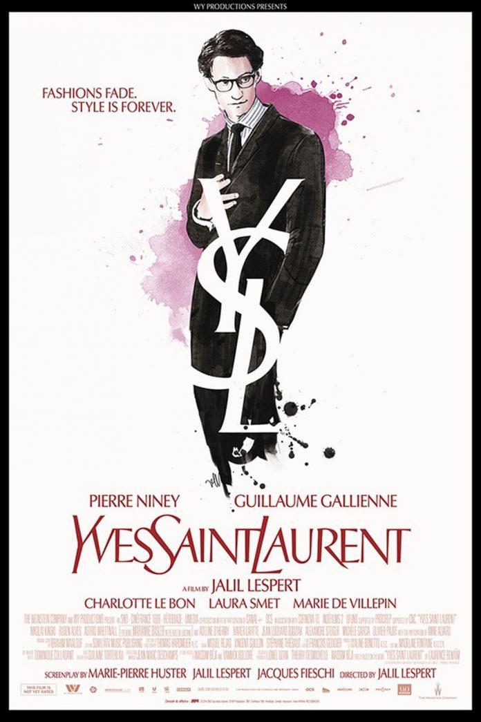 Poster phim Yves Saint Laurent - Cuộc Đời Yves Saint Laurent (Ảnh: Internet)