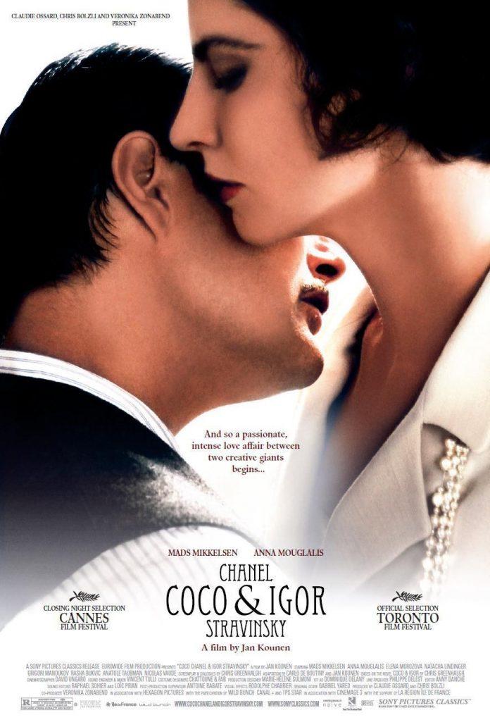Poster phim Coco Chanel & Igor Stravinsky - Coco Và Igor (Ảnh: Internet)