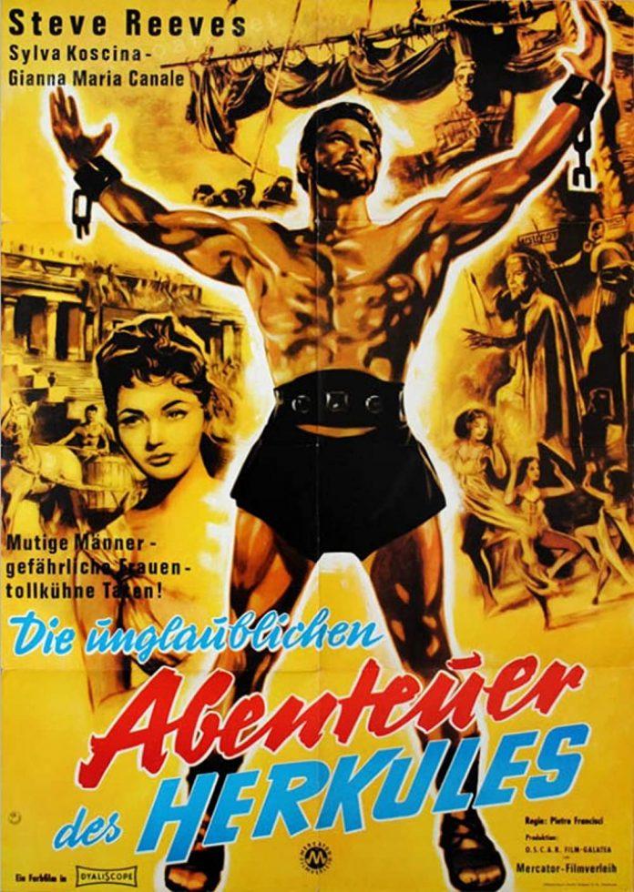 Poster phim Le fatiche di Ercole (Hercules) (Ảnh: Internet)