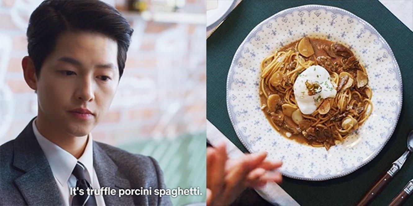 Phân cảnh nam chính thất vọng vì món ăn "Ý". (Nguồn: Internet)