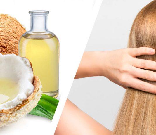 Dầu dừa có thể gây bết và mụn ở da đầu (Ảnh: Internet)