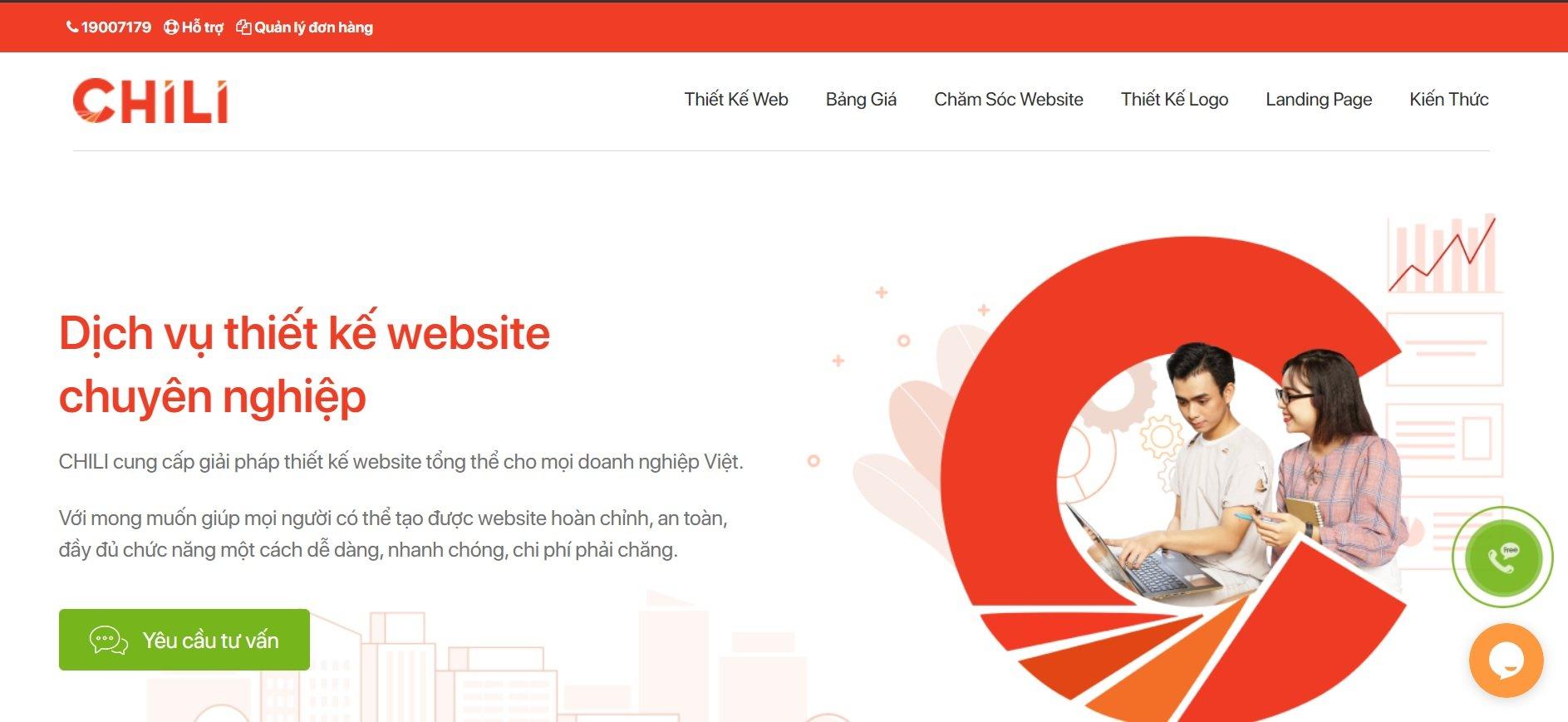 Công ty thiết kế website CHILI (Ảnh CHILI)