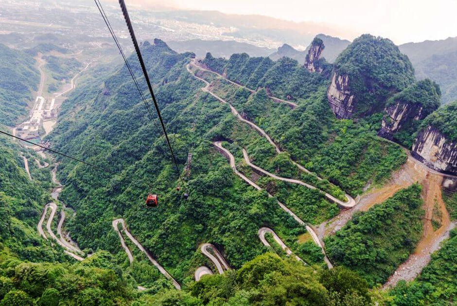 Mê Hồn Đài có tên gọi như vậy là do người xưa cho rằng đi vào đây rất dễ bị lạc lối bởi cảnh sắc tuyệt đẹp (Ảnh: Internet).