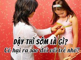Dậy thì sớm là như thế nào? Có đơn giản chỉ là “lớn trước tuổi”?