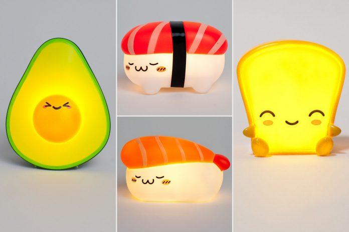 Đèn ngủ đồ ăn cute (Ảnh: Internet)