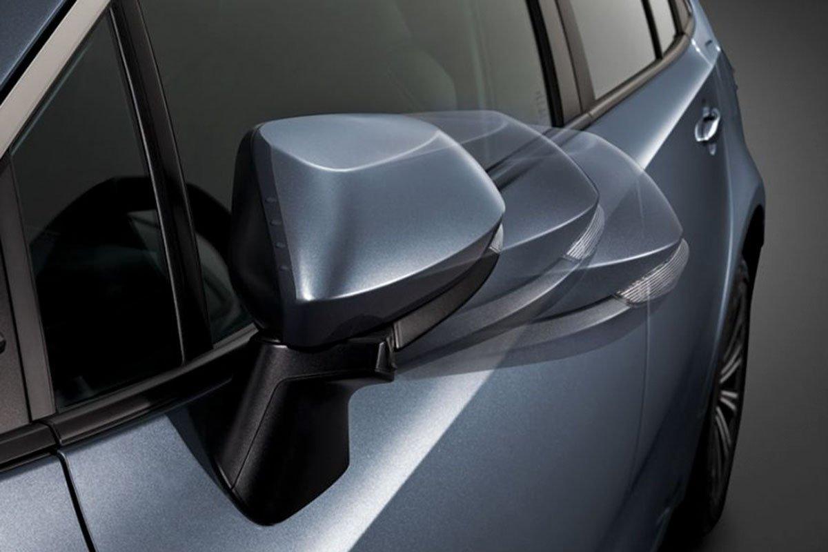 Gương chiếu hậu của Toyota Corolla Altis All new 2021 đầy tinh tế (Nguồn: Internet)