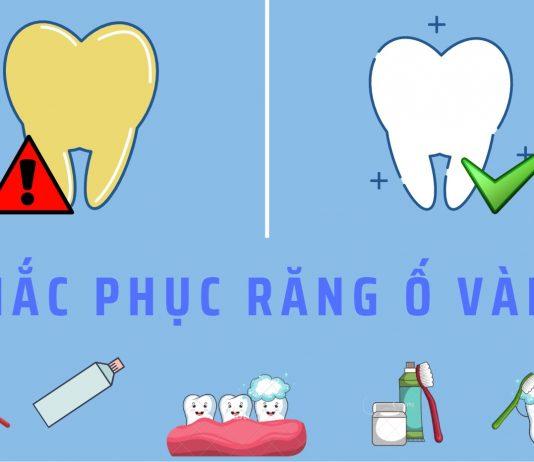 Làm thế nào để khắc phục tình trạng răng xỉn màu ngay tại nhà ?