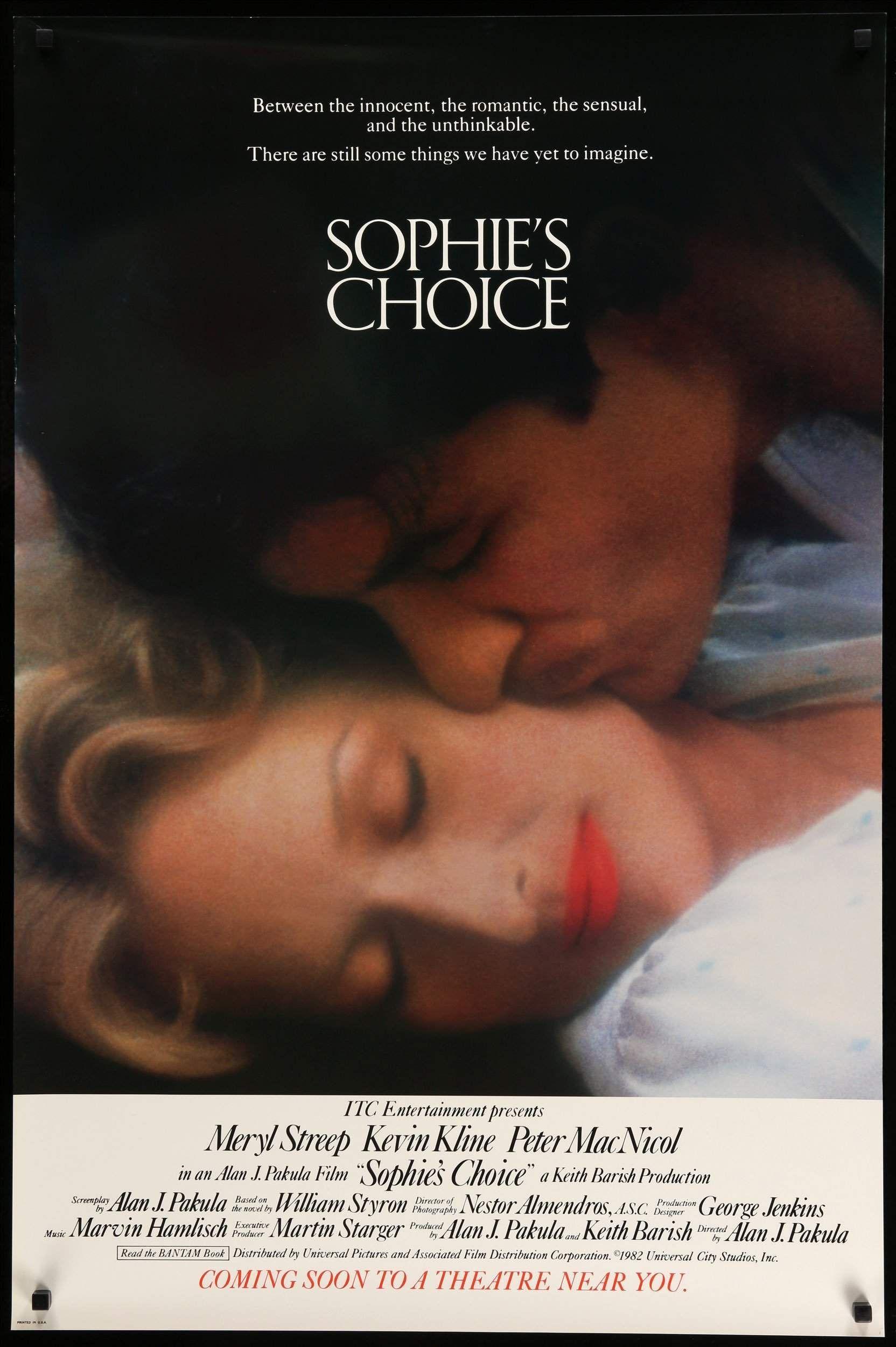 Poster phim Sophie's Choice - Lựa Chọn Của Sophie (Ảnh: Internet)