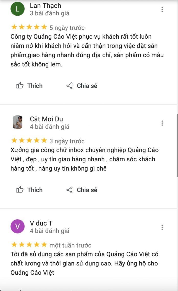 Review Công ty Quảng cáo Việt (Ảnh BlogAnChoi)