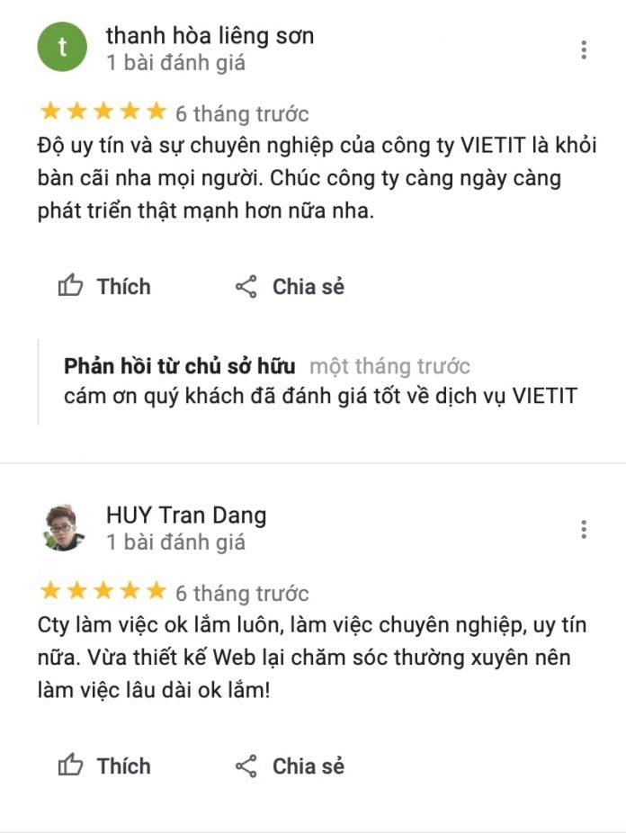 Review Công ty thiết kế web Vietit Hồ Chí Minh (Ảnh BlogAnChoi)