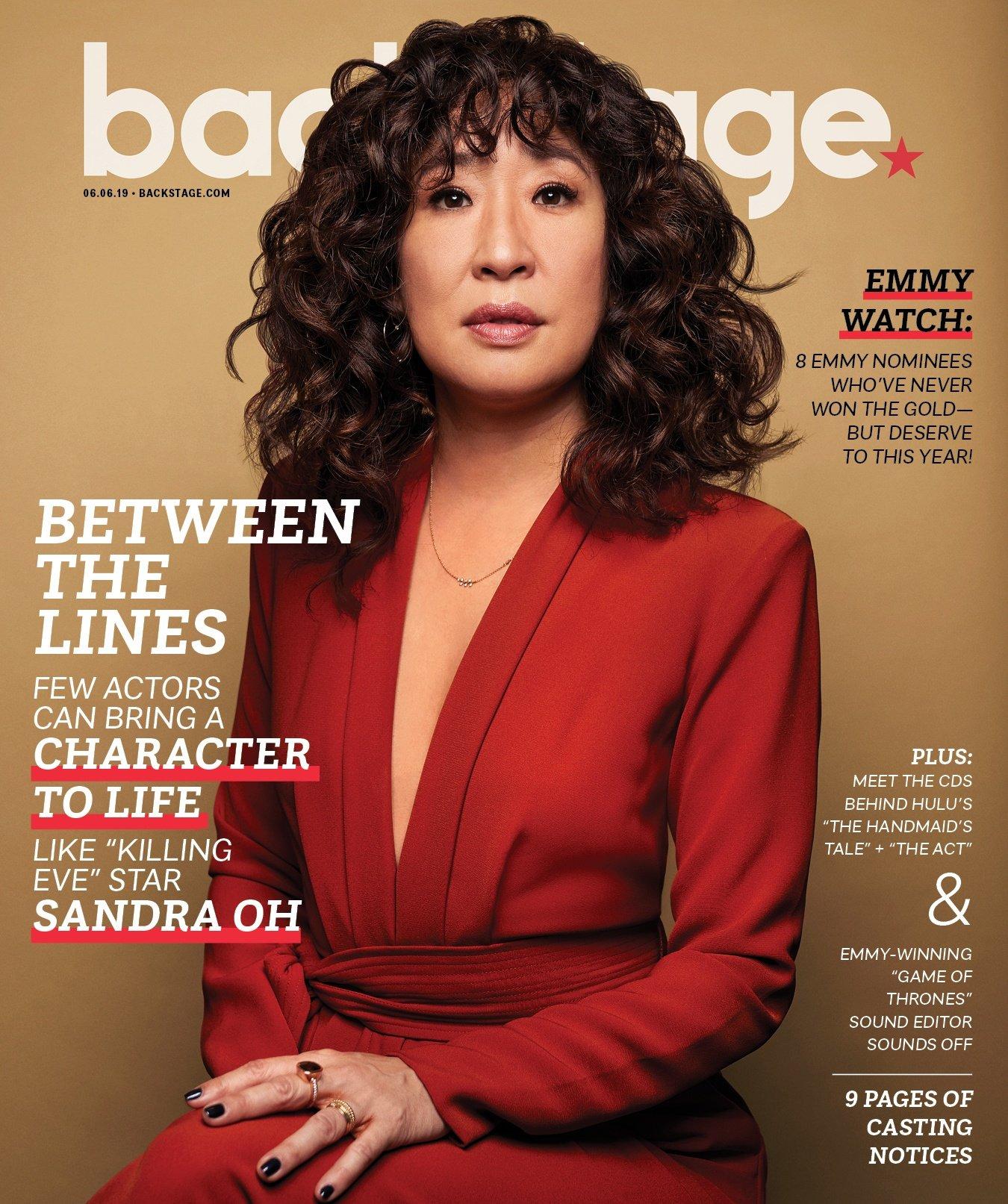 Sandra Oh đầy quý phái trên bìa tạp chí ( Ảnh: Internet )