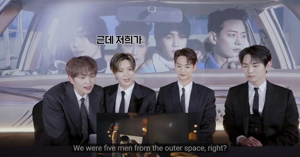 Taemin gọi họ là năm người đàn ông đến từ vũ trụ. (Ảnh: Internet)