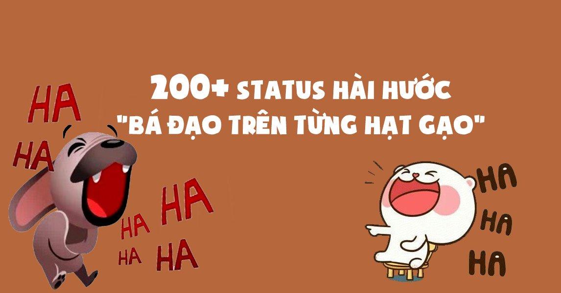 200+ status hài hước, bá đạo nhất, không cười không phải người! - BlogAnChoi