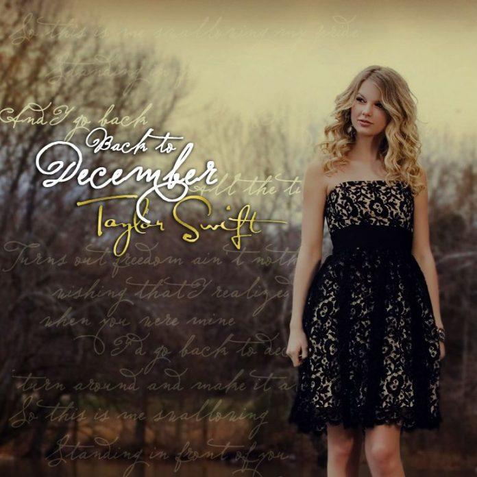 Ca khúc Back To December của Taylor Swift đã gây ấn tượng mạnh với khán giả ( Ảnh: Internet )