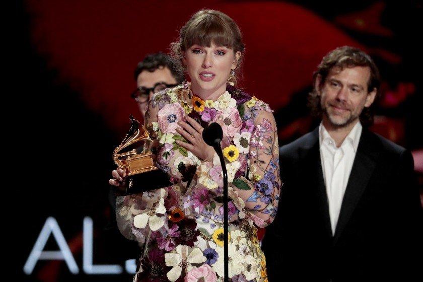 Taylor Swift trong lễ trao giải Grammy lần thứ 63 ( Ảnh: Internet )