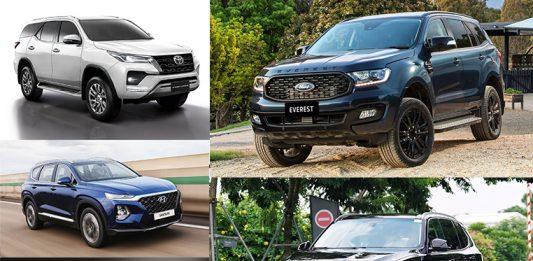 5 mẫu SUV cỡ lớn được yêu thích nhất năm 2020 TOP 5 SUV yêu thích (Nguồn: Internet)