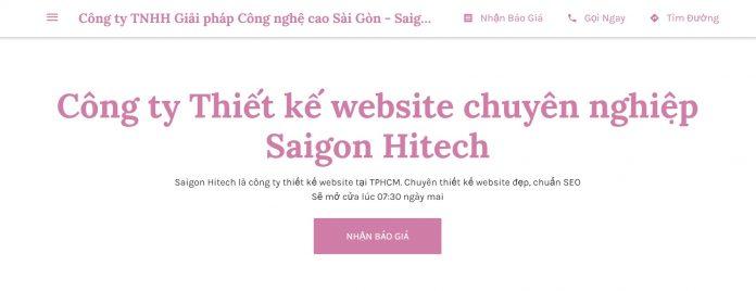 Giải pháp Công nghệ cao Sài Gòn - Saigon Hitech (Ảnh Saigon Hitech)