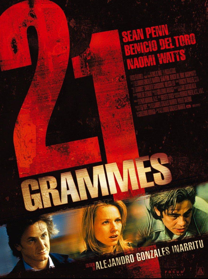 Poster phim 21 Grams - Những Mảnh Đời Bất Hạnh (Ảnh: Internet)