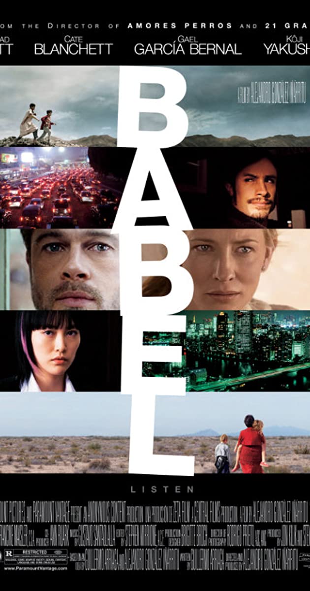 Poster phim Babel (I) - Tháp Babel (Ảnh: Internet)