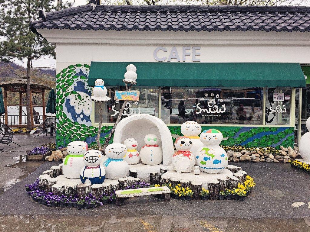 Tiệm Snow Café trên đảo Nami là nơi để bạn giải nhiệt mùa hè (Ảnh: Internet).