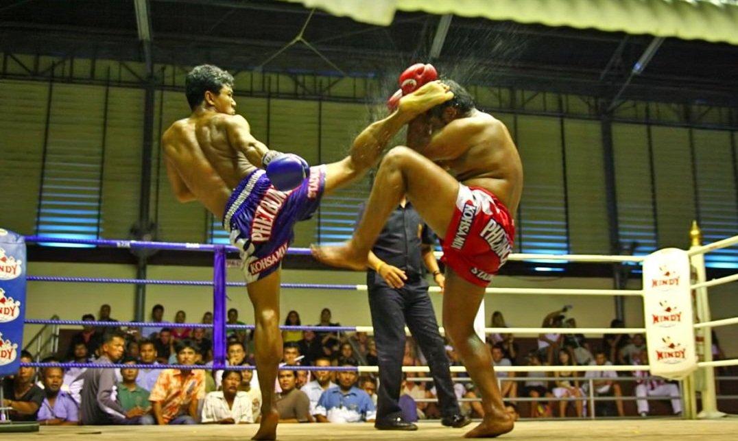 Những trận đấu Muay Thái hấp dẫn được tổ chức thường xuyên trên đảo Koh Samui (Ảnh: Internet).