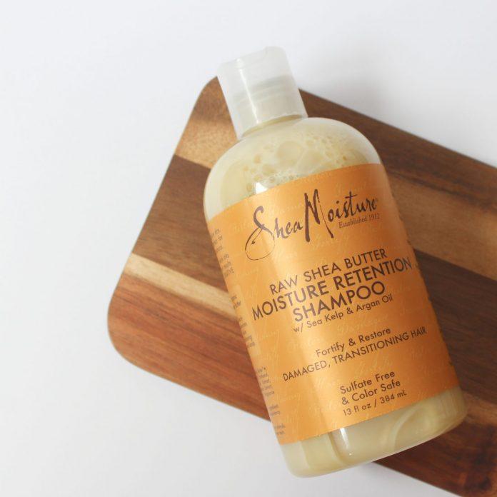 Dầu gội SheaMoisture Raw Shea Butter Moisture Retention Shampoo dưỡng tóc suôn mềm, óng ả (ảnh: internet)