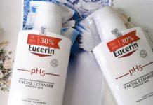Eucerin PH5 Facial Cleanser không chứa cồn khô, không paraben, SLS và hương liệu (Nguồn: Internet)