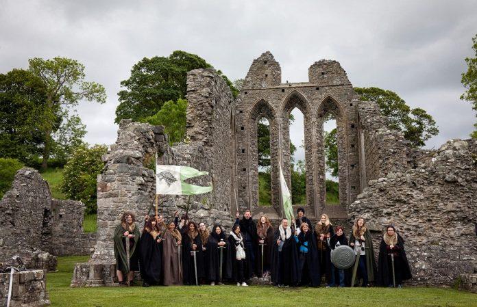 Một cảnh quay của Game of Thrones được thực hiện tại Bắc Ireland (Ảnh: Internet).