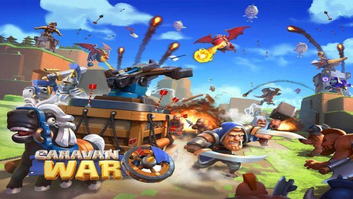 Đồ họa đẹp mắt của game Caravan War (Ảnh: Internet).