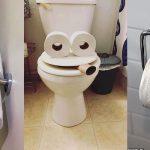 “Cười xỉu” với những màn giải khuây trong toilet bằng giấy vệ sinh