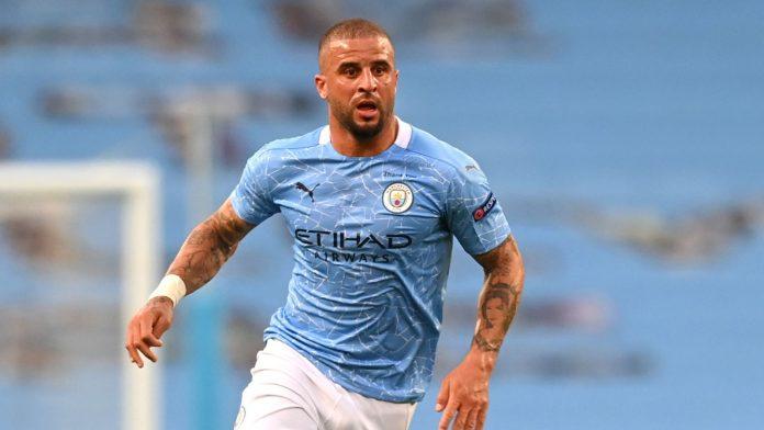 Kyle Walker trong màu áo Man City (Ảnh: Internet)