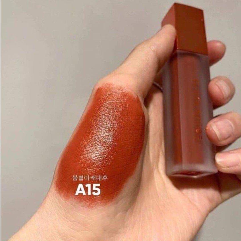 Màu A15 thuộc ver 3 của Black Rouge là lựa chọn an toàn nhất cho ai có môi sậm màu (Nguồn: Internet)