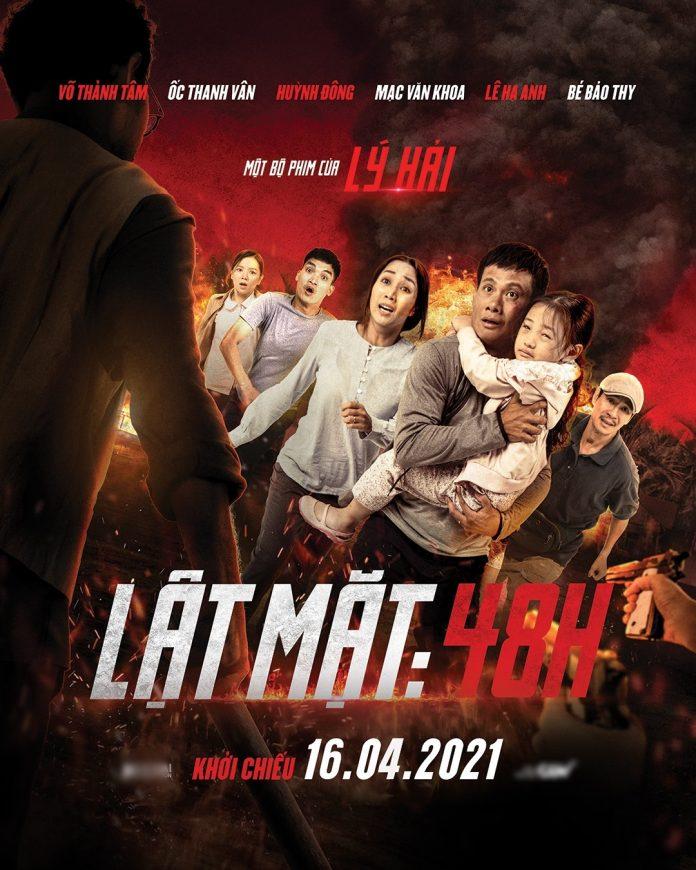 Poster phim Lật Mặt 48h. (Ảnh: Internet)