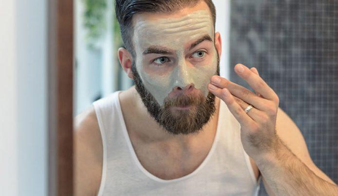 Các bạn nam da nhạy cảm nên hạn chế sử dụng mặt nạ đất sét để tránh gây ma sát cho da ( Nguồn: internet)