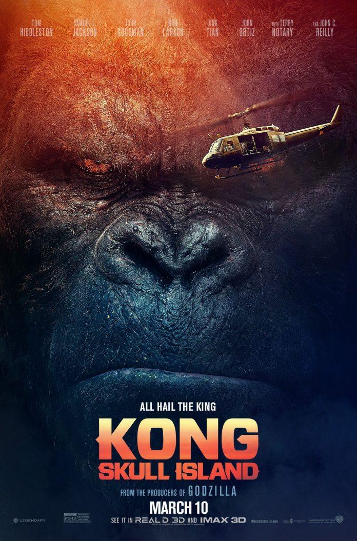 Poster phim Kong: Skull Island - Kong: Đảo Đầu Lâu (2017) (Ảnh: Internet)