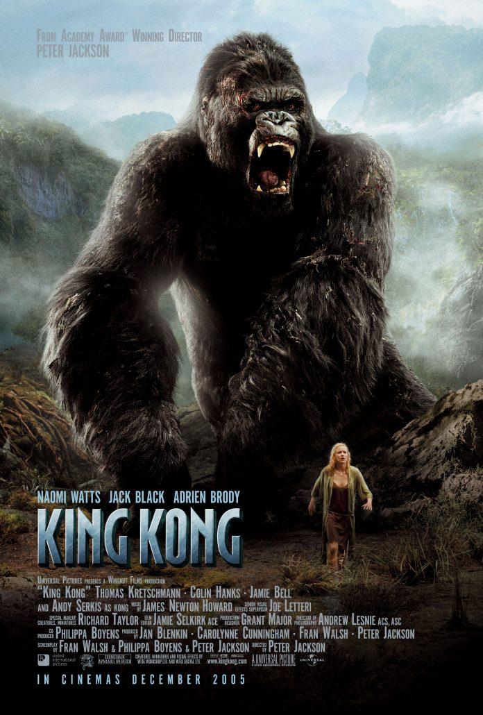 Poster phim King Kong - King Kong Và Người Đẹp (2005) (Ảnh: Internet)
