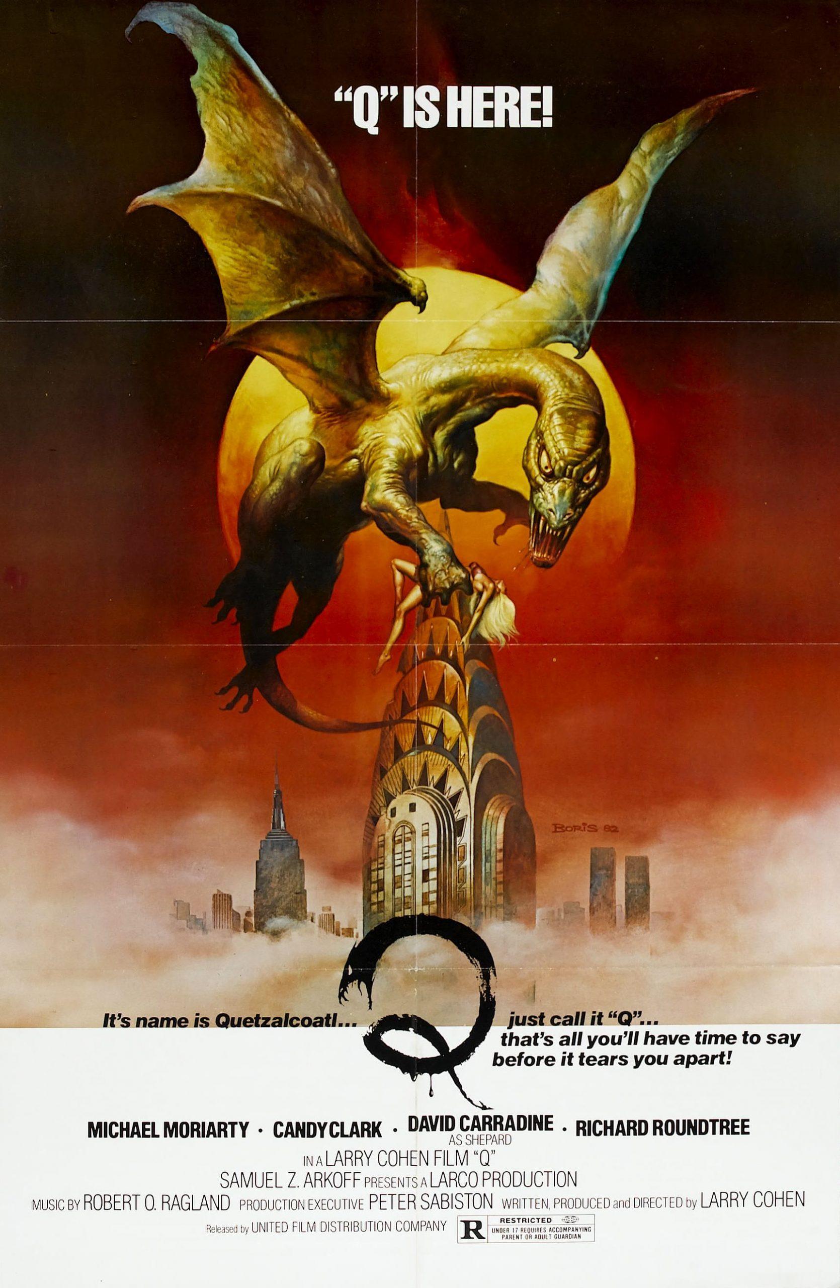 Poster phim Q (The Winged Serpent) (1982) (Ảnh: Internet)