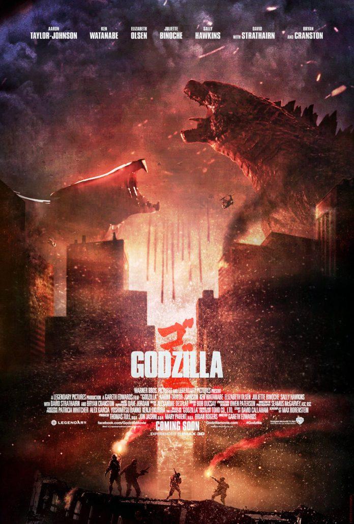 Poster phim Godzilla - Quái Vật Godzilla (2014) (Ảnh: Internet)