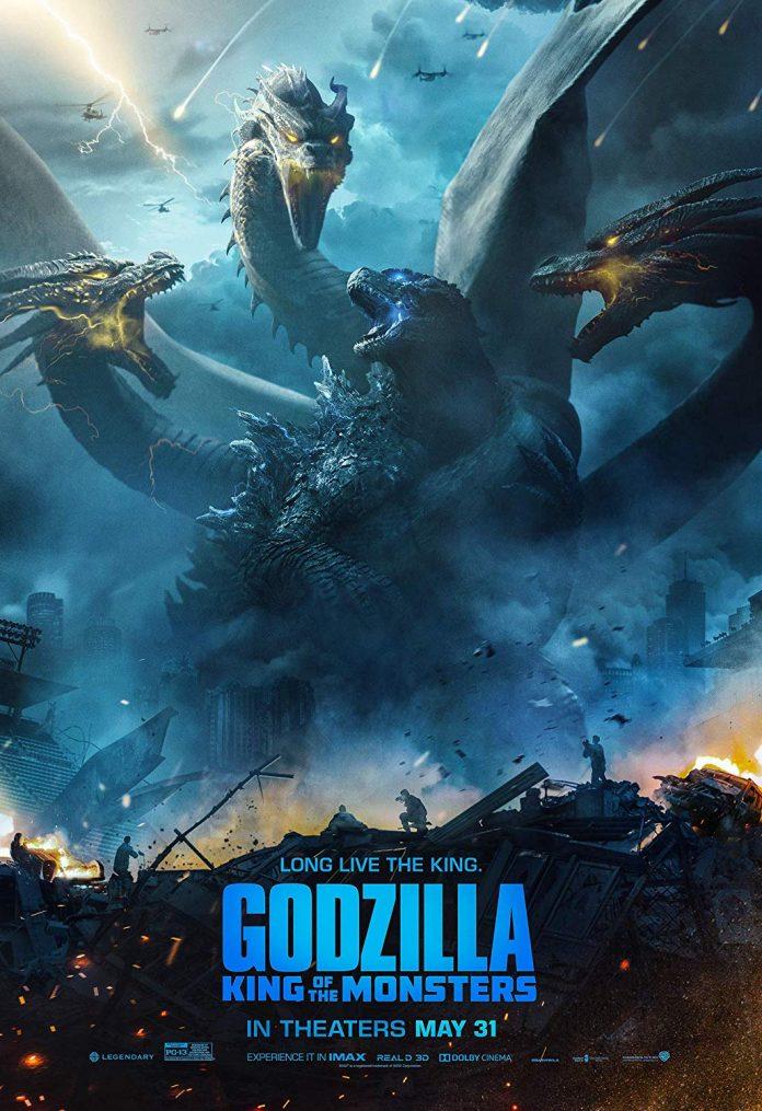 Poster phim Godzilla: King of the Monsters - Chúa Tể Godzilla: Đế Vương Bất Tử (2019) (Ảnh: Internet)