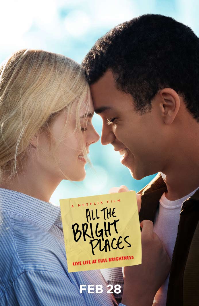 Poster phim All The Bright Places. (Nguồn: Internet)