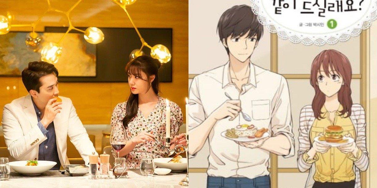 Dinner Mate (Bữa Tối Định Mệnh) là drama chuyển thể từ bộ truyện tranh “Would You Like To Have Dinner Together?” của tác giả Park Shin In. (Nguồn: Internet)