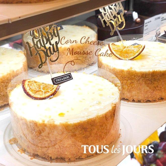 Bánh kem bắp tại TOUS les JOURS (Ảnh Internet)