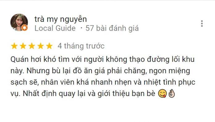 Đánh giá của khách hàng về Box BBQ (Nguồn: Internet)