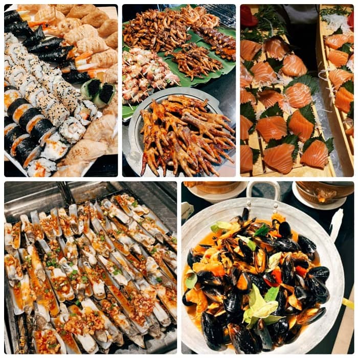 Nhiều món ăn đa dạng tại Sen (Nguồn: Internet)
