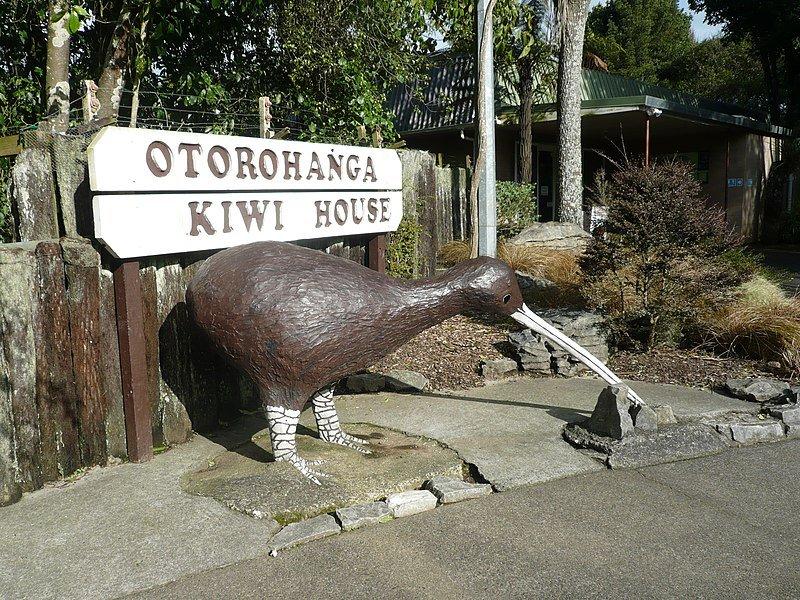 Cổng vào của Nhà Kiwi Otorohanga (Ảnh: Internet).