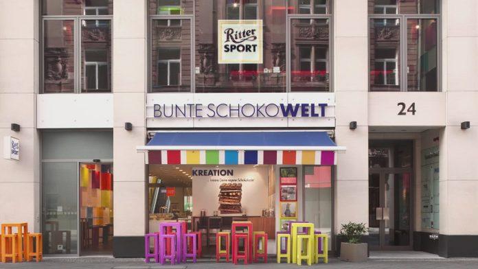 Mặt tiền của cửa hàng Bunte SchokoWelt tại Berlin (Ảnh: Internet).