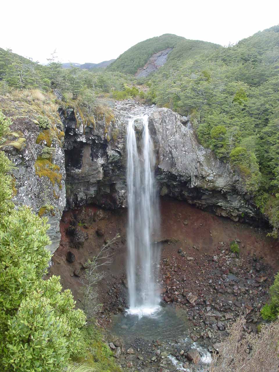 Ngọn thác Mangawhero từng là địa điểm quay phim Chúa tể của những chiếc nhẫn (Ảnh: Internet).